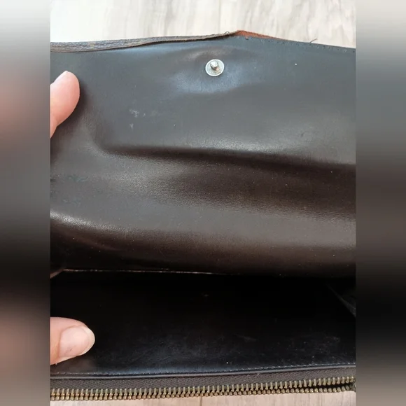 Authentic Louis Vuitton Long Wallet Monogram Vintage - Picture 8 of 13